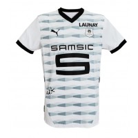 Camiseta Stade Rennais Amine Gouiri #10 Visitante Equipación 2024-25 manga corta